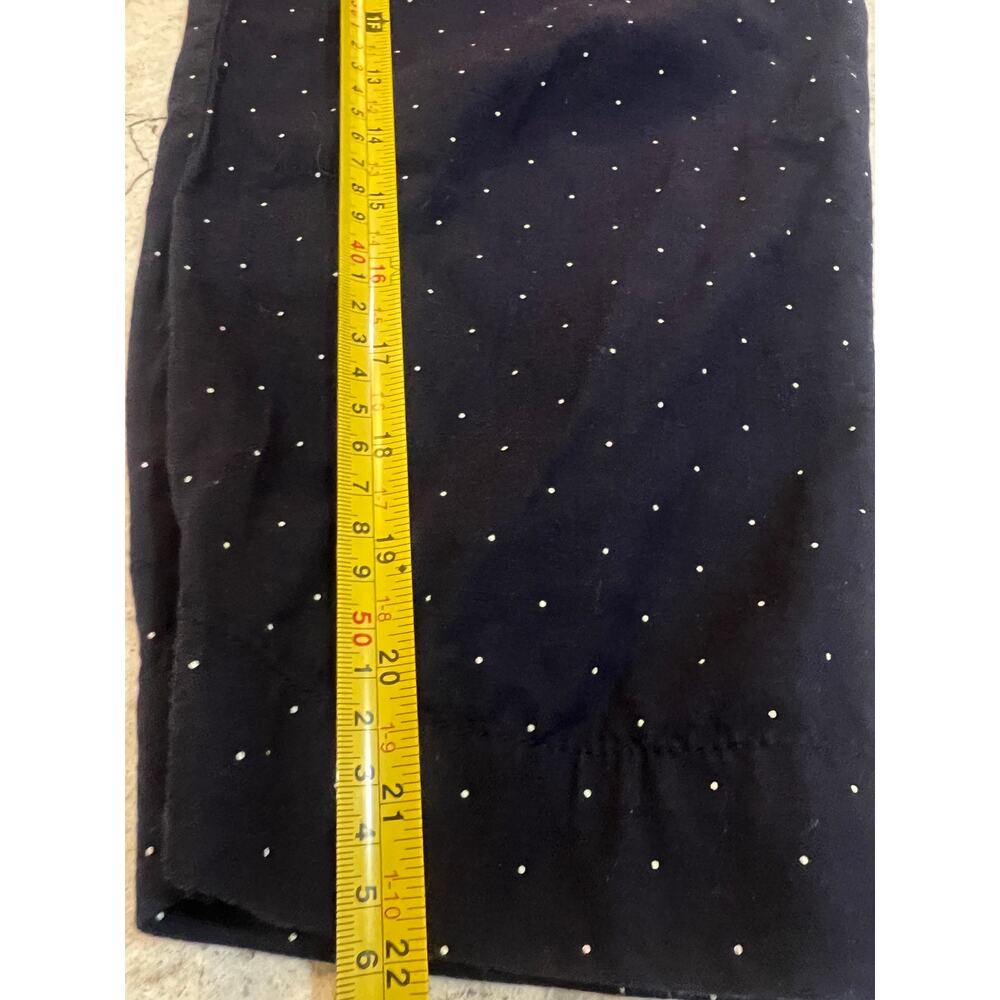 Navy and White Polka Dot Pants - Picture 5 of 5